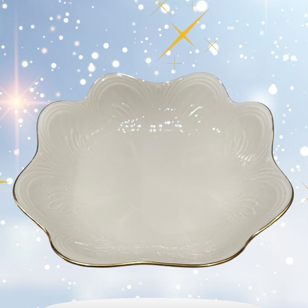 VINTAGE LENOX CHINA SERVING DISH‎
